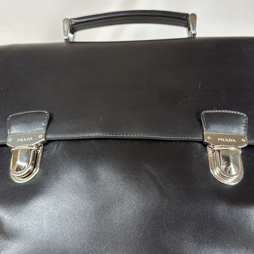PRADA Classic 6 Compartment Briefcase - Picture 2 of 9